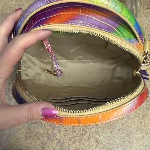 NWT Brahmin Lane Multi Gumdrop purse - Picture 7 of 7